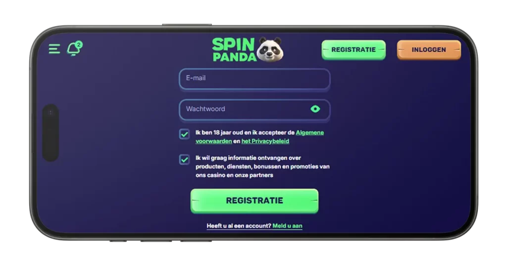 Spin Panda Casino Sign Up
