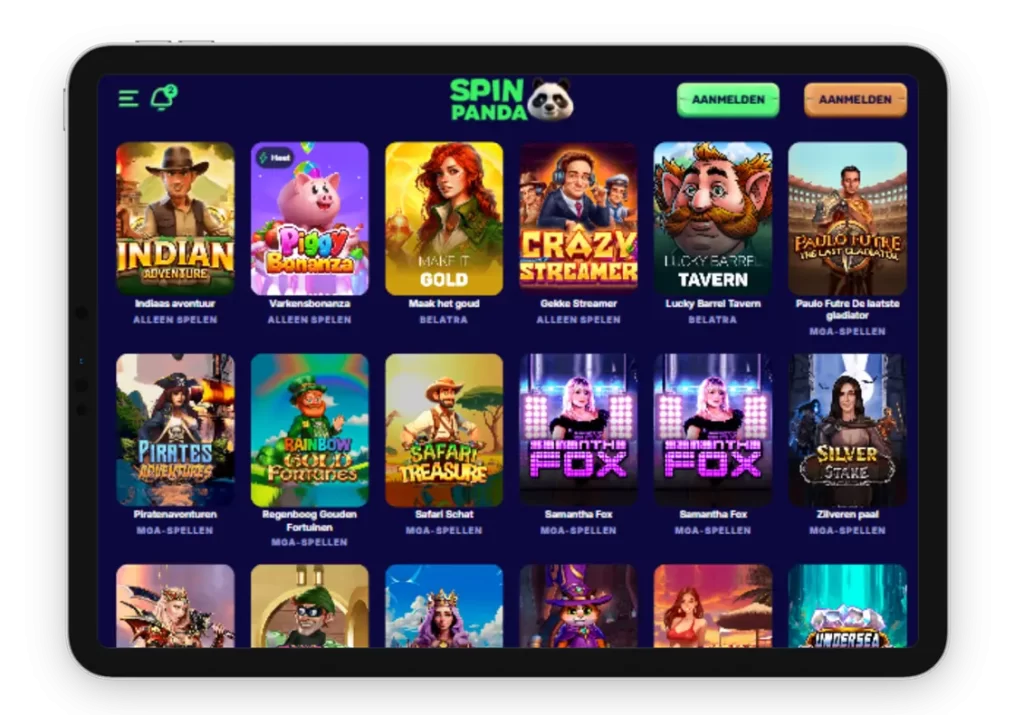 spin panda free slots